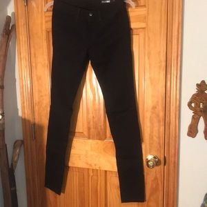 William Rast Black Skinny Jeggings/Jeans SZ 28